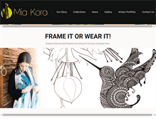 Tablet Screenshot of miakora.com